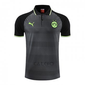 Maglia Polo Borussia Dortmund 2022-2023 Grigio