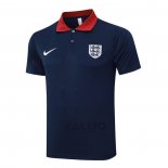 Maglia Polo Inghilterra 2024-2025 Blu