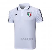 Maglia Polo Italia 2023-2024 Bianco