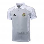 Maglia Polo Real Madrid 2025-2026 Grigio