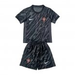 Maglia Portogallo Portiere Bambino 2024 Nero