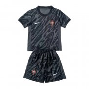 Maglia Portogallo Portiere Bambino 2024 Nero