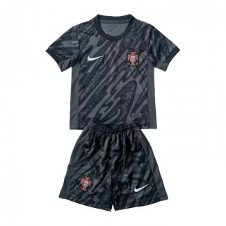 Maglia Portogallo Portiere Bambino 2024 Nero