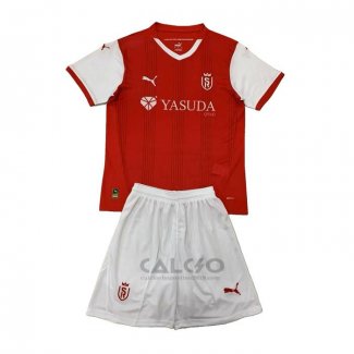 Maglia Stade De Reims Home Bambino 2024-2025