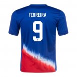 Maglia Stati Uniti Giocatore Ferreira Away 2024