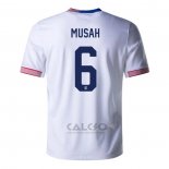 Maglia Stati Uniti Giocatore Musah Home 2024