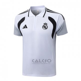 Polo Real Madrid 2026-2027 Bianco