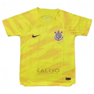 Maglia Corinthians Portiere 2023 Giallo Thailandia