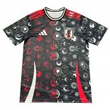 Maglia Giappone Special 2024-2025 Nero Rosso Thailandia