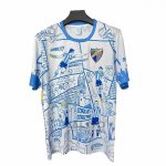 Maglia Malaga Special 2025-2026 Bianco Blu Thailandia