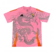 Maglia Real Madrid Dragon 2025-2026 Rosa Thailandia