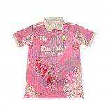 Maglia Real Madrid Dragon 2025-2026 Rosa Rosso Thailandia