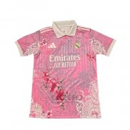 Maglia Real Madrid Dragon 2025-2026 Rosa Rosso Thailandia