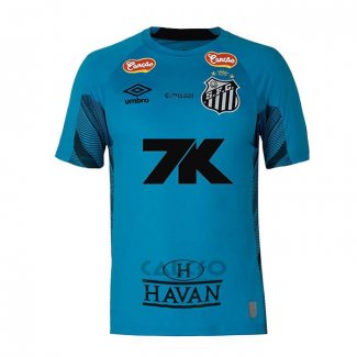 Maglia Santos Portiere 2025 Blu Thailandia