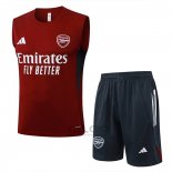 Tuta da Track Arsenal Senza Maniche 2025-2026 Rosso
