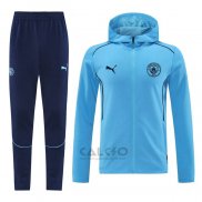 Tuta da Track Manchester City 2024-2025 Blu