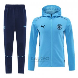 Tuta da Track Manchester City 2024-2025 Blu