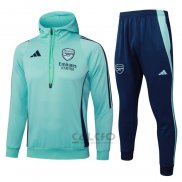 Tuta da Track di Felpa Arsenal 2024-2025 Verde