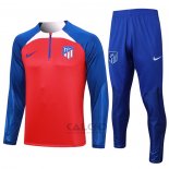 Tuta da Track di Felpa Atletico Madrid 2023-2024 Rosso