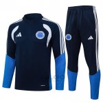 Tuta da Track di Felpa Cruzeiro 2026-2027 Blu Scuro