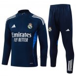 Tuta da Track di Felpa Real Madrid 2025-2026 Blu