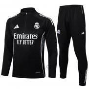 Tuta da Track di Felpa Real Madrid 2025-2026 Nero