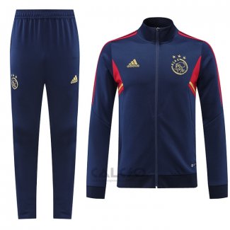 Tuta da Track di Giacca Ajax 2022-2023 Blu