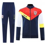 Tuta da Track di Giacca Arsenal 2025-2026 Blu Rosso
