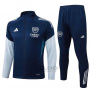 Tuta da Track di Giacca Arsenal 2025-2026 Blu Scuro