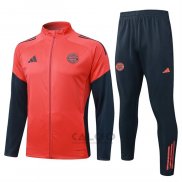 Tuta da Track di Giacca Bayern Monaco Bambino 2025-2026 Arancione