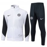 Tuta da Track di Giacca Chelsea Bambino 2025-2026 Bianco
