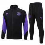 Tuta da Track di Giacca FC Barcellona 2025-2026 Nero Purpura