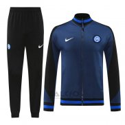 Tuta da Track di Giacca Inter 2024-2025 Blu
