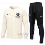 Tuta da Track di Giacca Paris Saint-Germain 2023-2024 Albicocca