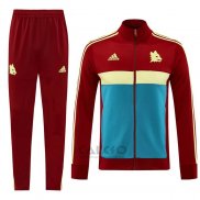 Tuta da Track di Giacca Roma 2024-2025 Rosso Blu