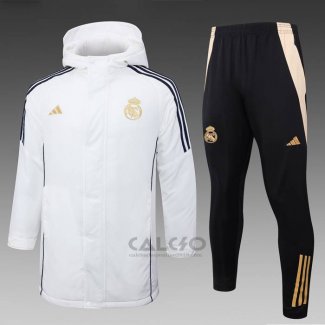 Tuta da Track di Invierno del Real Madrid 2024-2025 Bianco