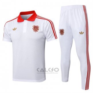 Conjunto Polo Bayern Monaco 125 Aniversario 2025-2026 Bianco