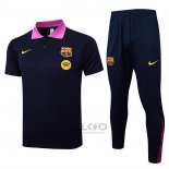 Conjunto Polo FC Barcellona 2025-2026 Blu