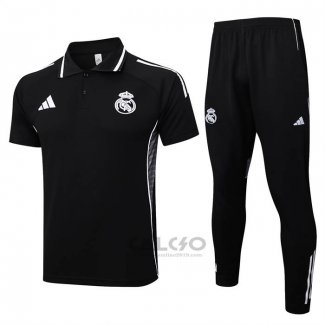 Conjunto Polo Real Madrid 2025-2026 Nero