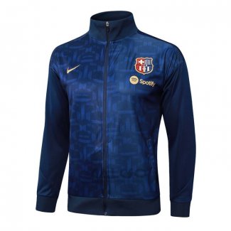 Giacca FC Barcellona 2024-2025 Blu Scuro