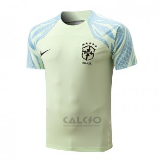 Maglia Allenamento Brasile 2022-2023 Verde