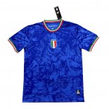 Maglia Allenamento Italia 2024-2025 Blu