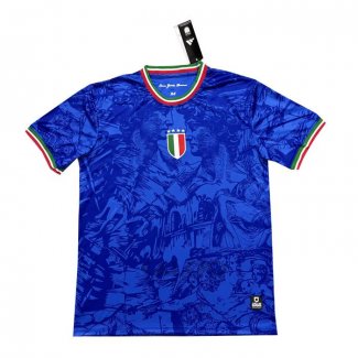 Maglia Allenamento Italia 2024-2025 Blu