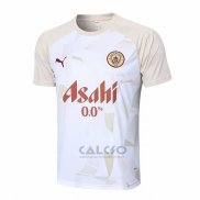 Maglia Allenamento Manchester City 2024-2025 Giallo