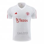 Maglia Allenamento Manchester United 2023-2024 Bianco