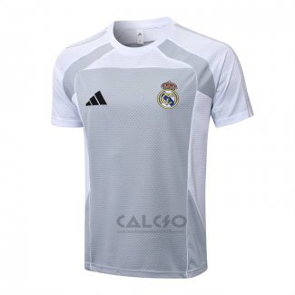 Maglia Allenamento Real Madrid 2025-2026 Grigio