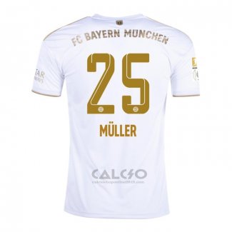 Maglia Bayern Monaco Giocatore Muller Away 2022-2023