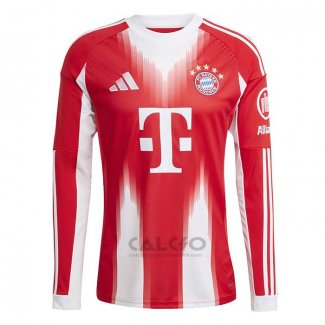 Maglia Bayern Monaco Home Manica Lunga 2025-2026