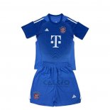 Maglia Bayern Monaco Portiere Bambino 2025-2026 Blu