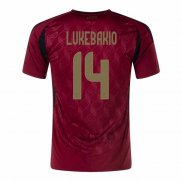Maglia Belgio Giocatore Lukebakio Home 2024